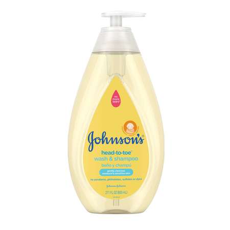 JOHNSONS BABY Johnson's Baby Head To Toe Wash & Shampoo 27.1 oz. Bottle, PK12 1117568